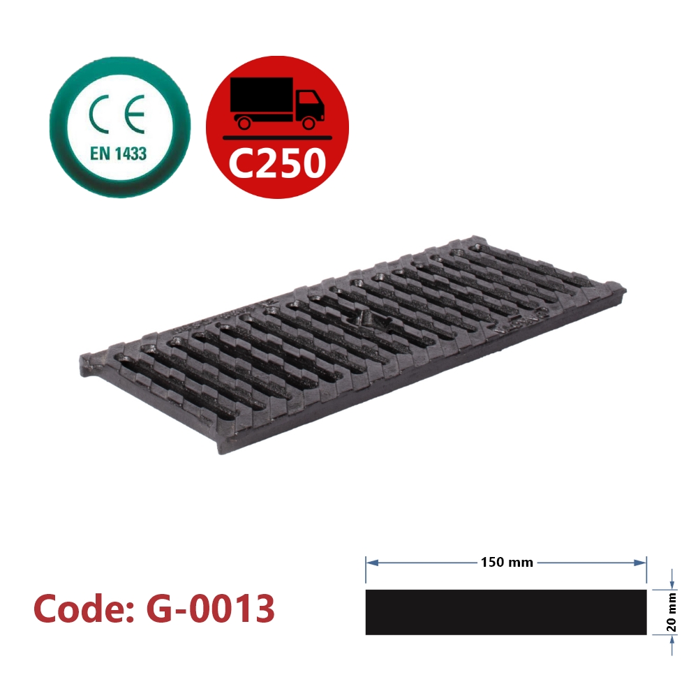 Ductile Iron Grate (Slotted)