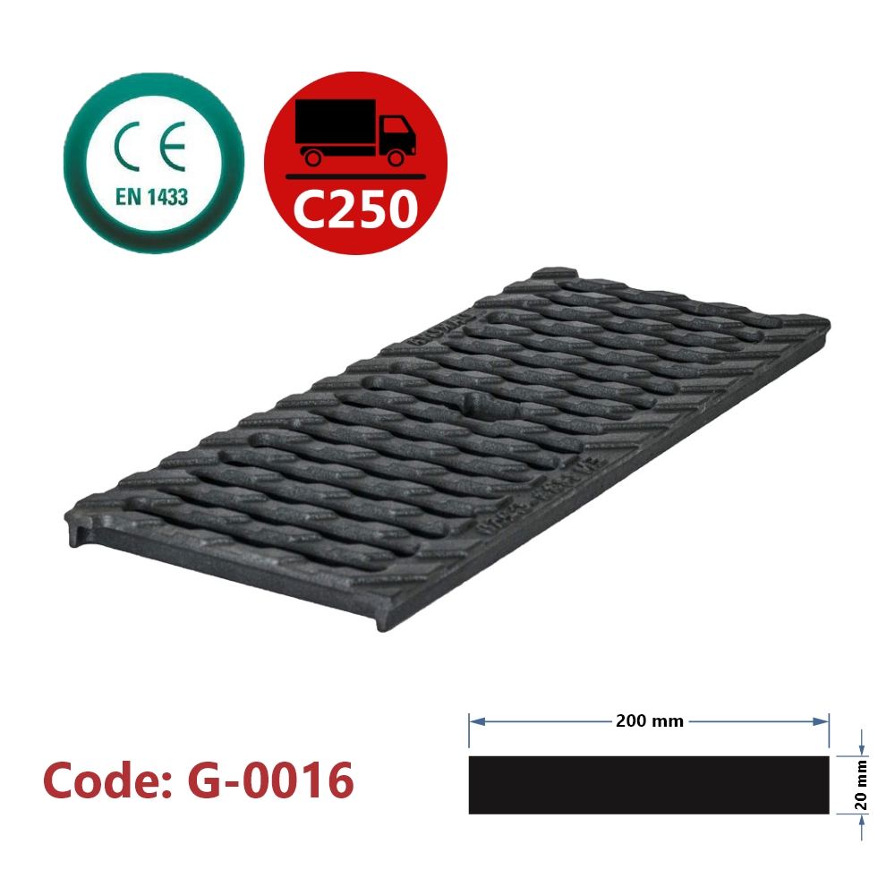 Ductile Iron Grate (Slotted)