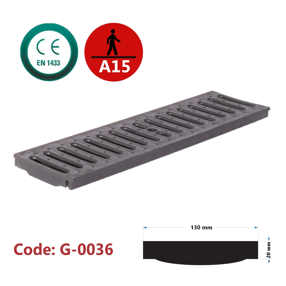 Plastic Grate (Slotted)