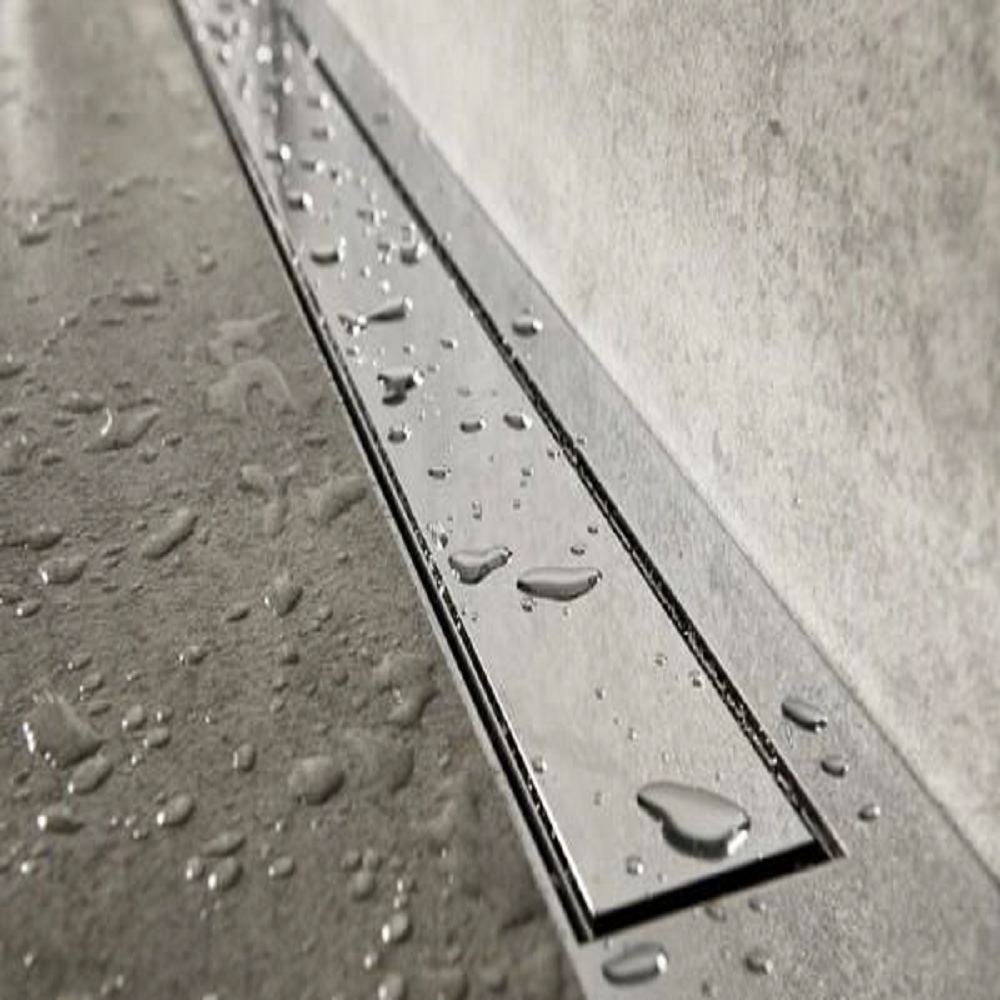 Linear Shower Drain with Grate